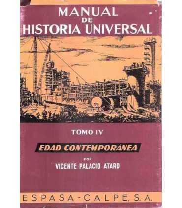 Manual de historia universal IV: Edad Contemporáne