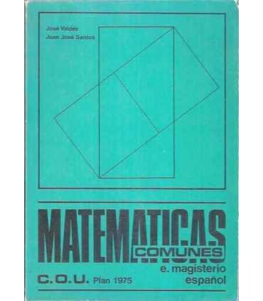 Matemáticas comunes