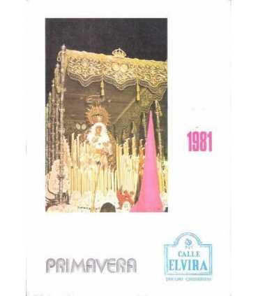 Calle Elvira. Pregón granadino. Primavera 1981.