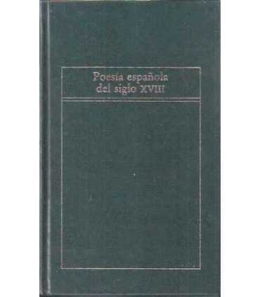 Poesía española del siglo XVIII.