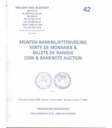 Munten-bankbiljettenveiling Vente de Monnaies & Bi