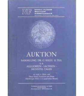 Auktion, Sammlung Dr. G. Krug II Teil