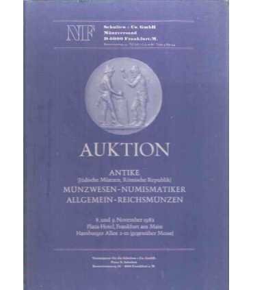 Auktion. Munzwesen-Numismatiker. Allgemein-Reichsm