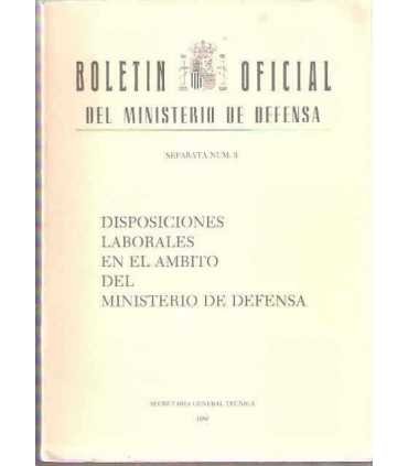 Boletín oficial del Ministerio de Defensa. Separat