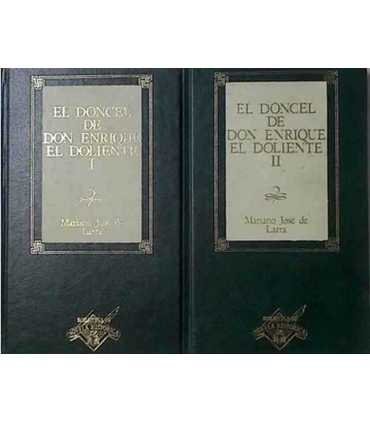 El Doncel de Don Enrique el doliente. 2 tomos