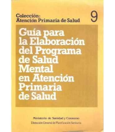 Guía para la elaboración del programa de salud men