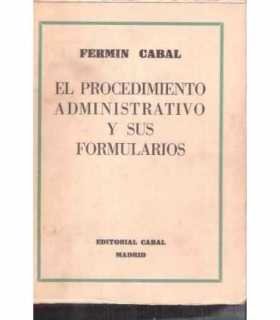 El procedimiento administrativo y sus formularios
