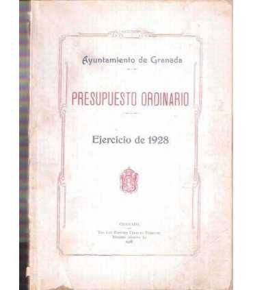 Presupuesto ordinario. Ejercicio de 1928