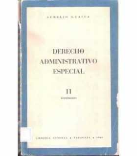 Derecho Administrativo Especial II