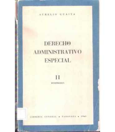 Derecho Administrativo Especial II