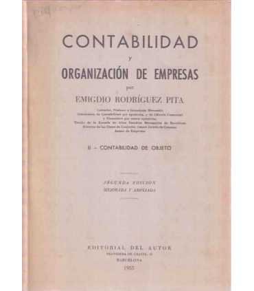 Contabilidad y organización de empresas