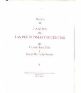 Noticia de La sima de Las penúltimas inocencias