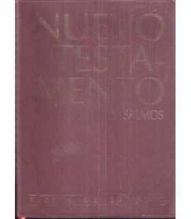 Nuevo Testamento y salmos. Biblia de estudio