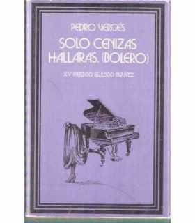 Sólo cenizas hallarás (Bolero)