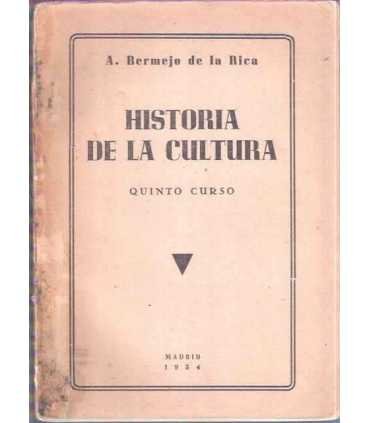 Historia de la Cultura 5º Curso