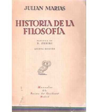 Historia de la Filosofía.