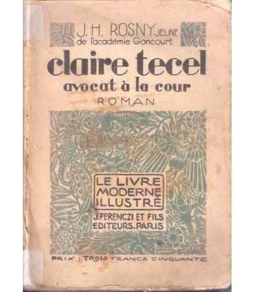 Claire Tecel. Avocat à la cour