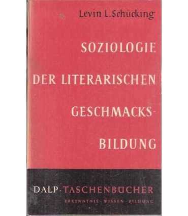 Soziologie der literarischen geschmaks bildung