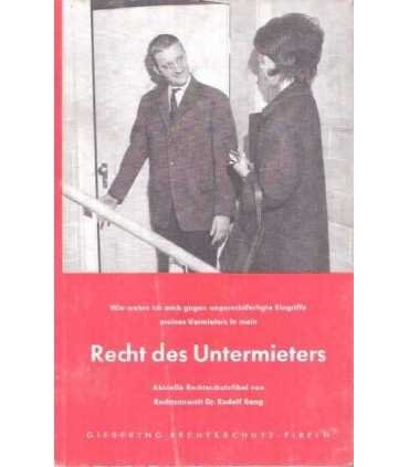 Recht des Untermieters