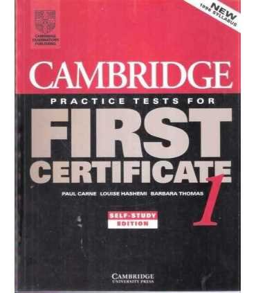 Practice tests for First certificate 1.