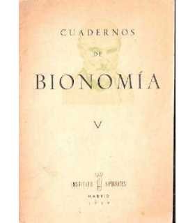 Cuadernos de Bionomía. V. Ley de la vida.