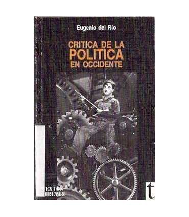Crítica de la política en occidente