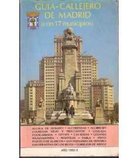 Guía-Callejero de Madrid (con 17 municipios)