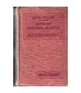 Diccionario Español-Alemán y Alemán-Español. Tabla