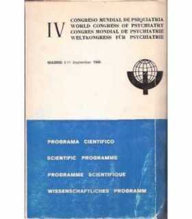 IV Congreso Mundial de Psiquiatría