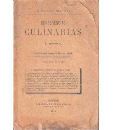 Conferencias culinarias