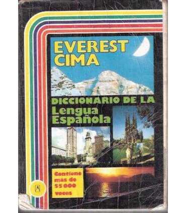Cima Everest. Diccionario de la Lengua Española