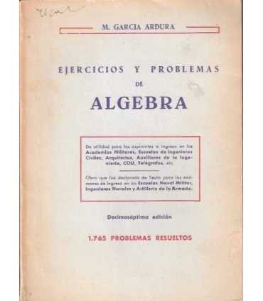 Ejercicios y problemas de Álgebra
