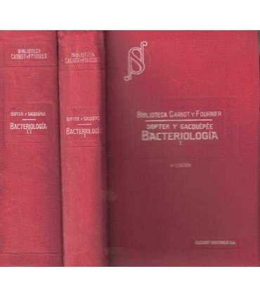 Manual de Bacteriología (Tomo I y II)