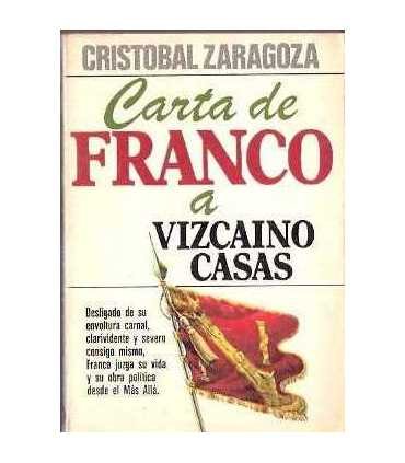Carta de Franco a Vizcaíno Casas