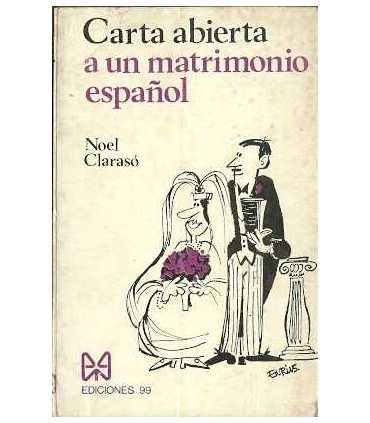 Carta abierta a un matrimonio español