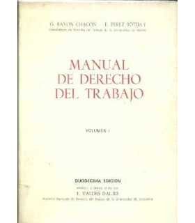Manual de Derecho del Trabajo.