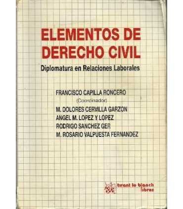 Elementos de Derecho Civil. Diplomatura en relacio
