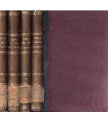 Historia contemporánea de 1830 a 1872. 4 tomos
