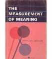 The measurement of meaning