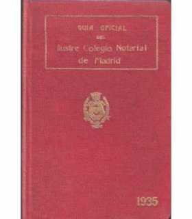 Guía Oficial del Ilustre Colegio Notarial de Madri