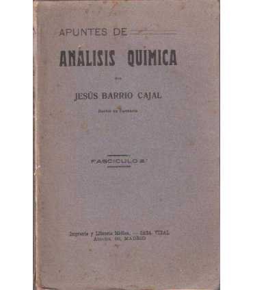 Apuntes de Análisis Química