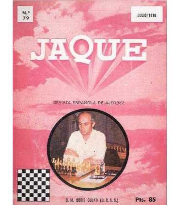 Jaque. Revista española de ajedrez nº 79 Julio 197