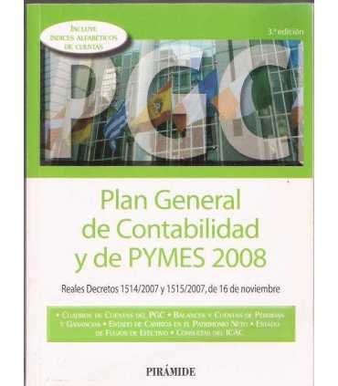 Plan general de contabilidad y de PYMES 2008