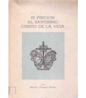 IX Pregón al Santísimo Cristo de la Viga