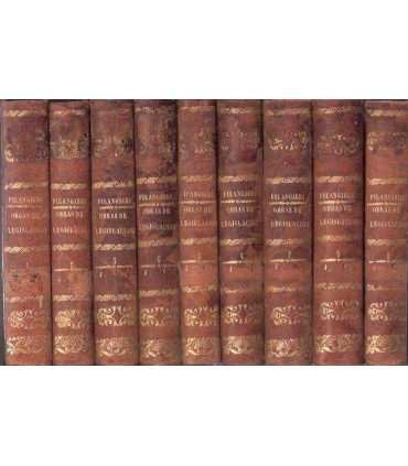 Ciencia de la Legislación tomos 1 al 9.