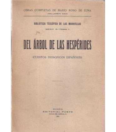 Del árbol de las Hespérides (Cuentos teosóficos es