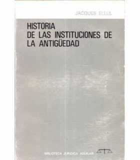 Historia de las Instituciones de la Antigüedad