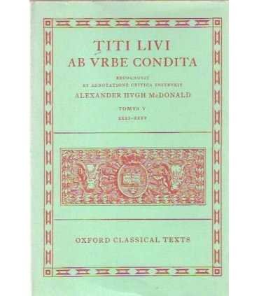 Ab vrbe condita, tomvs V