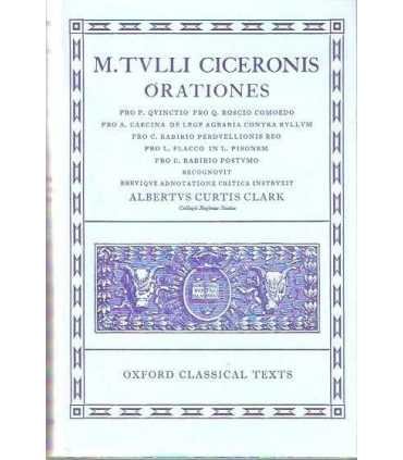Orationes. Pro P. Qvinctio Pro Q. Roscio Comoedo..