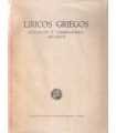Liricos Griegos. Elegiacos y Yambografos arcaicos.